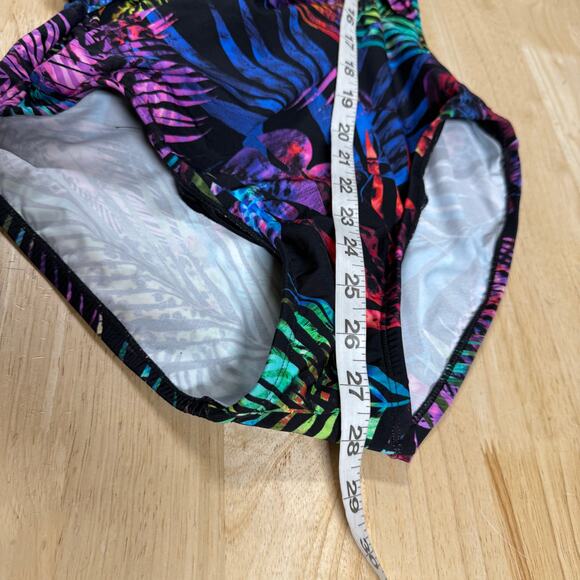 Miraclesuit NWT Tropicat Revele One Piece Swimsuit Multicolor Size 14 Underwire - Picture 11 of 14